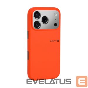 Back panel cover Evelatus Apple iPhone 17 Pro Max Premium MagSafe Sandstone Case Orange