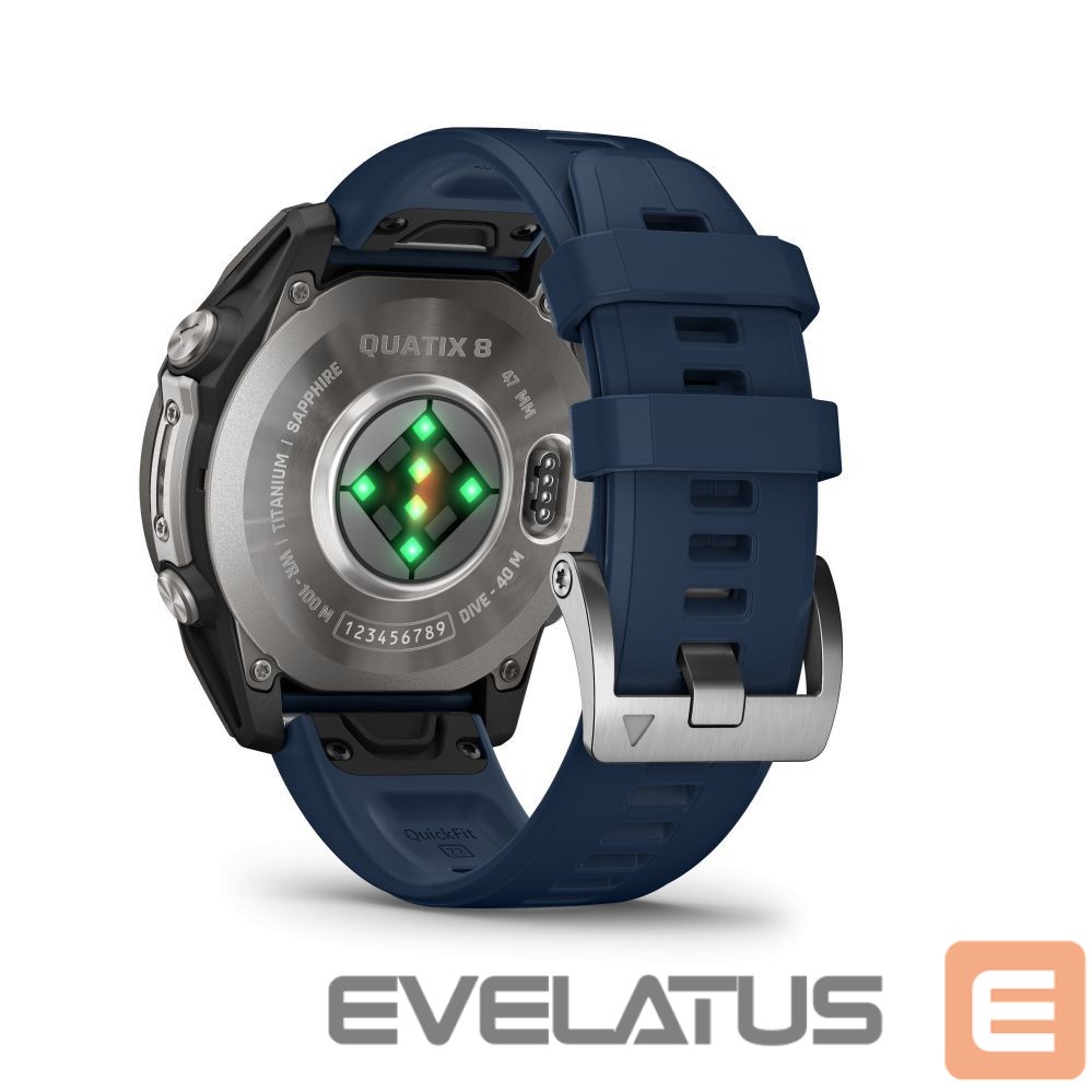 Smart watches Garmin quatix 8 – 47 mm, AMOLED Marine GPS Smartwatch