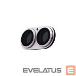Protective glass Evelatus Apple iPhone 17 Full body camera lens protection premium Purple