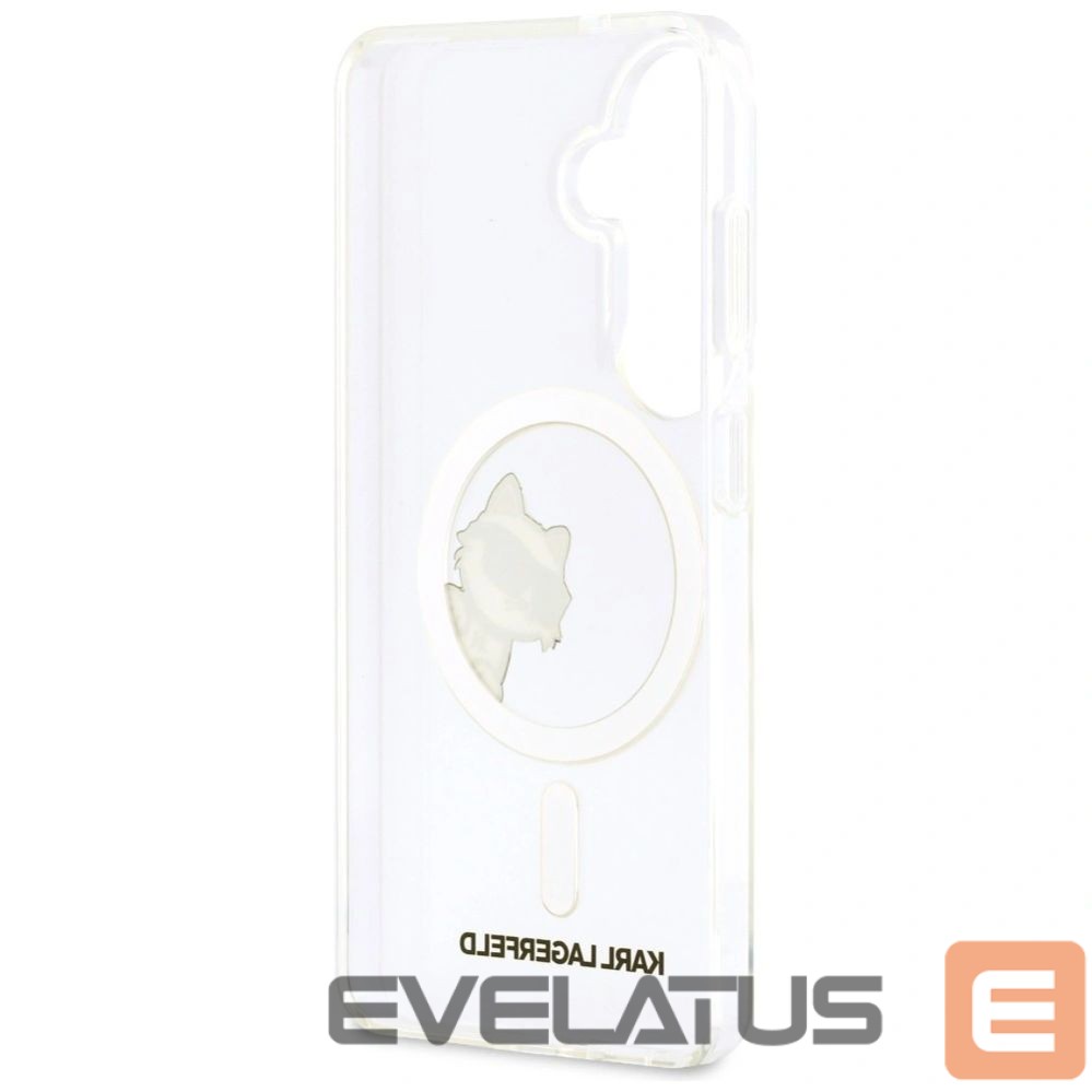 Case universal Karl Lagerfeld Samsung Galaxy S26 IML Peekaboo Choupette With MagSafe Case Transparent