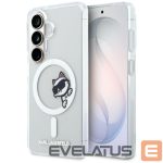 Case universal Karl Lagerfeld Samsung Galaxy S26 IML Peekaboo Choupette With MagSafe Case Transparent