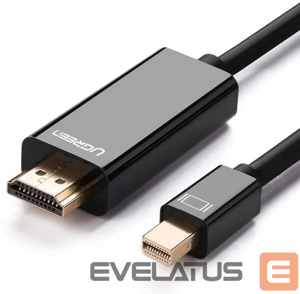 Cable Ugreen Mini DP Male to HDMI Cable 4K 1.5m Black