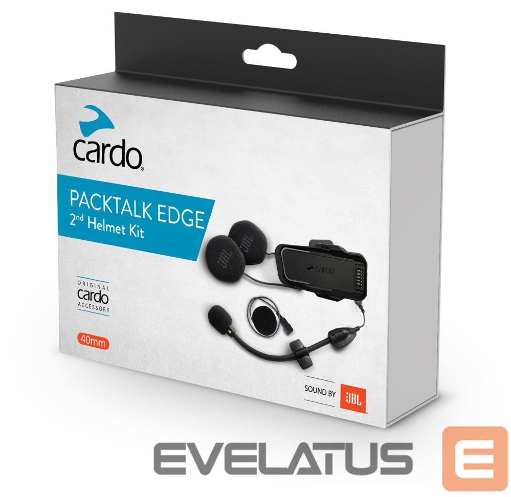 Bicycle accessory Cardo ACCESSORY - PT EDGE 2ND HELMET KIT JBL