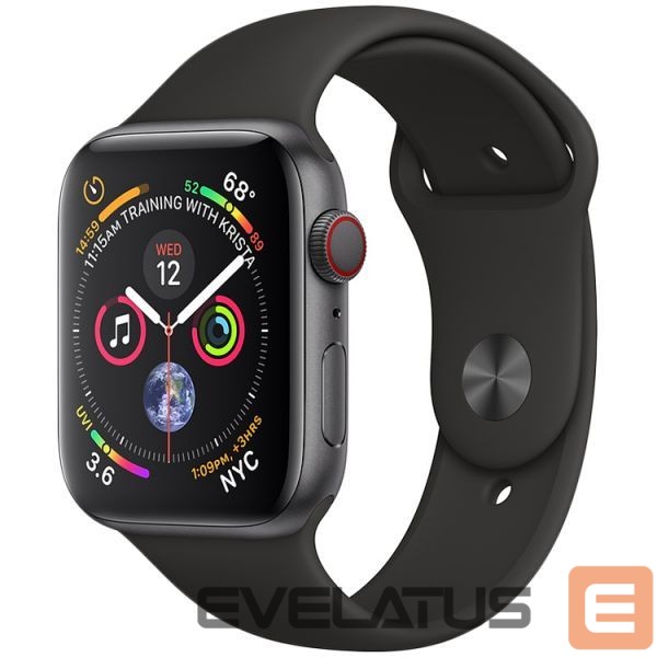 Smart watches Apple Watch Series 4 40mm Aluminium Sport Band Aluminium Black