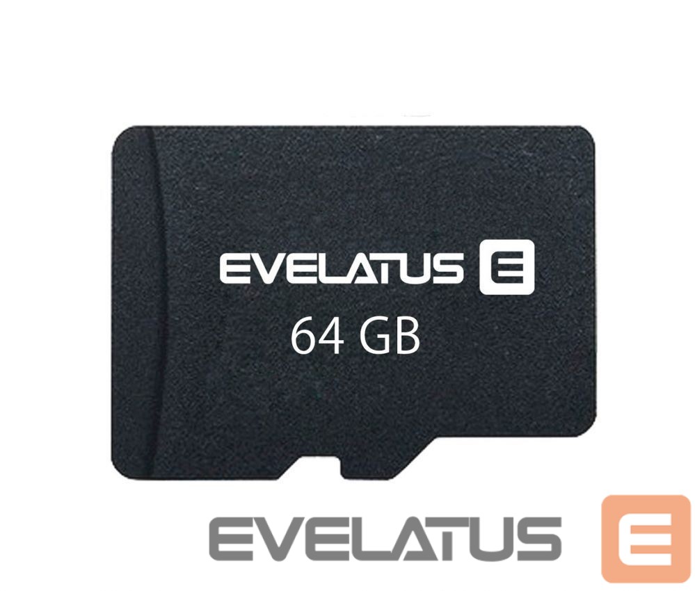 Memory cards Evelatus Micro Card SD 64GB 3.0 EMC01 W:20mb/s; R:60mb/s