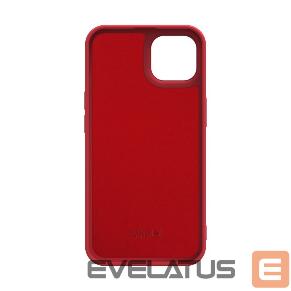 Back panel cover iLike Apple iPhone 13 Nano Silicone case Red