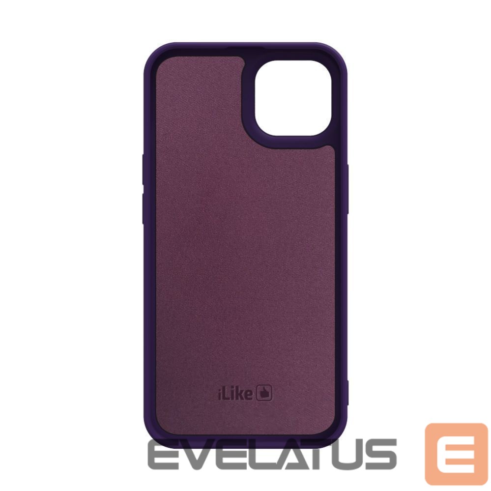 Back panel cover iLike Apple iPhone 14 Nano Silicone case Deep Purple