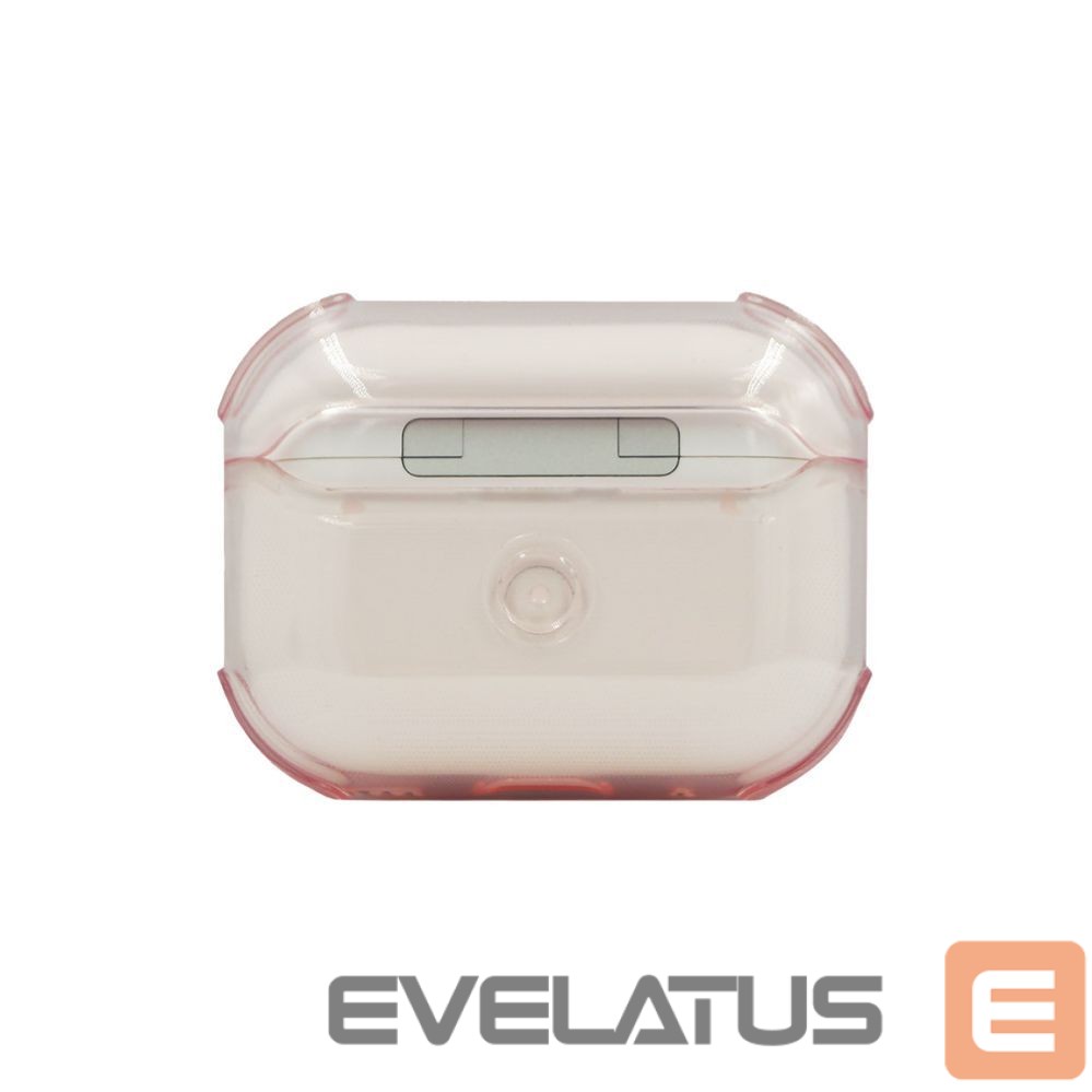 Headphone case Evelatus Apple AirPods 4 TPU Protective Case Transparent Pink