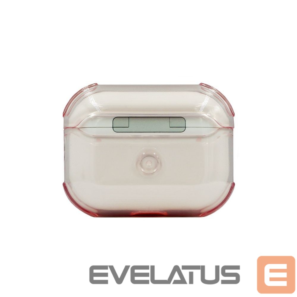 Headphone case Evelatus Apple AirPods Pro TPU Protective Case Transparent Pink