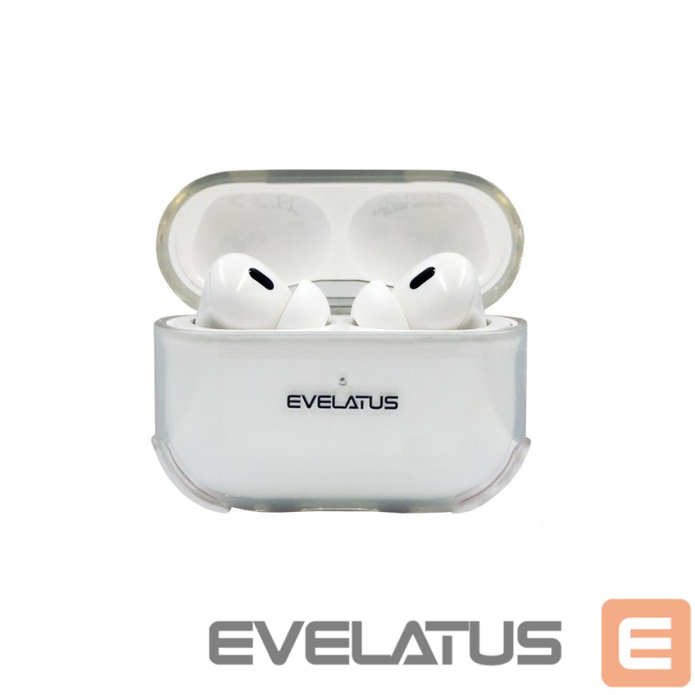 Headphone case Evelatus Apple AirPods Pro 2 TPU Protective Case Transparent