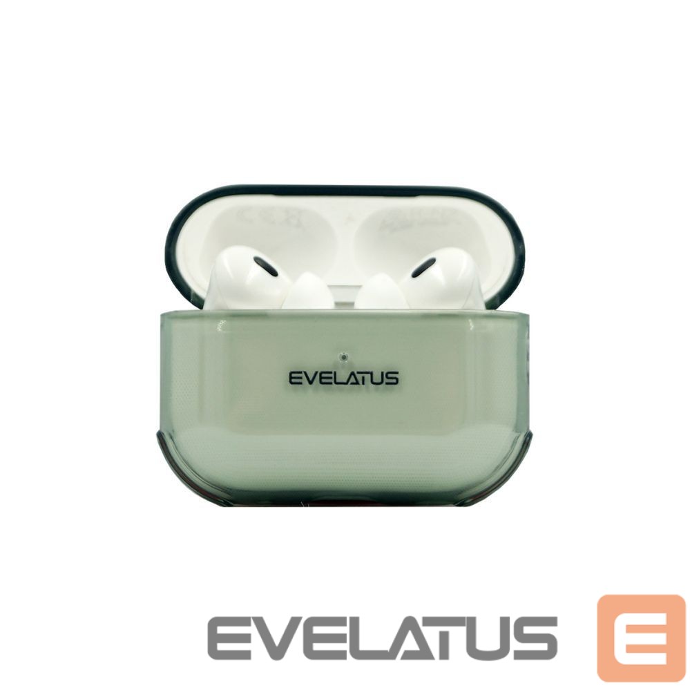 Headphone case Evelatus Apple AirPods Pro 2 TPU Protective Case Shine Transparent