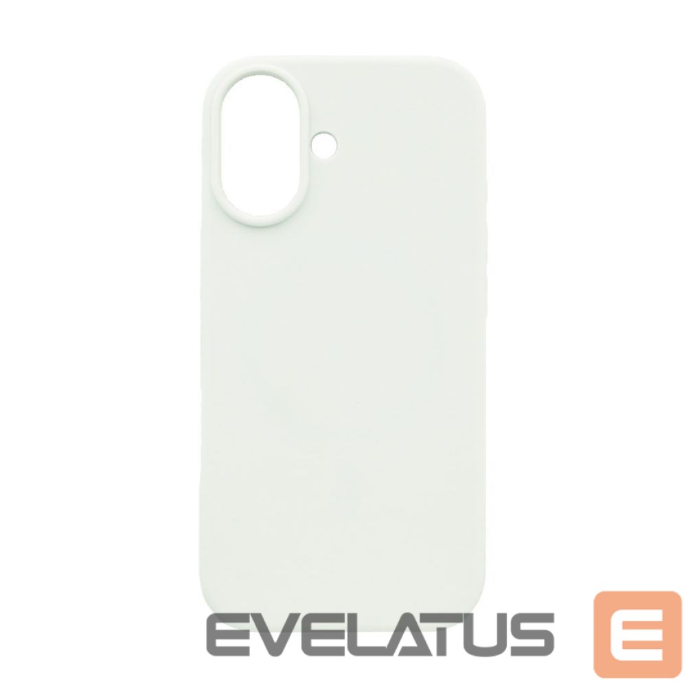 Back panel cover Evelatus Apple iPhone 17 Premium Magsafe Soft Touch Silicone White