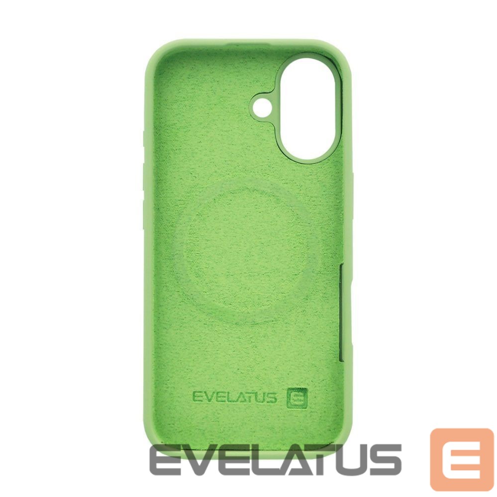 Back panel cover Evelatus Apple iPhone 17 Premium Magsafe Soft Touch Silicone Sage
