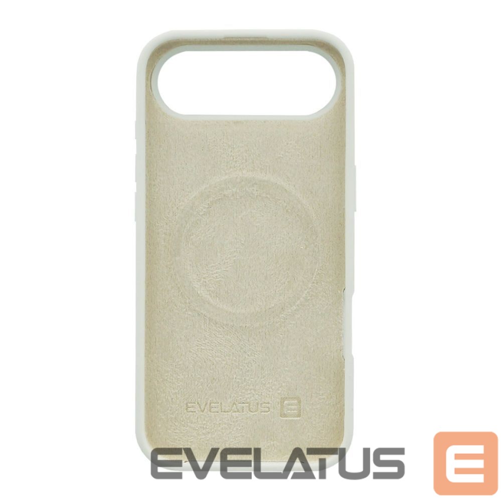 Back panel cover Evelatus Apple iPhone 17 Air Premium Magsafe Soft Touch Silicone White