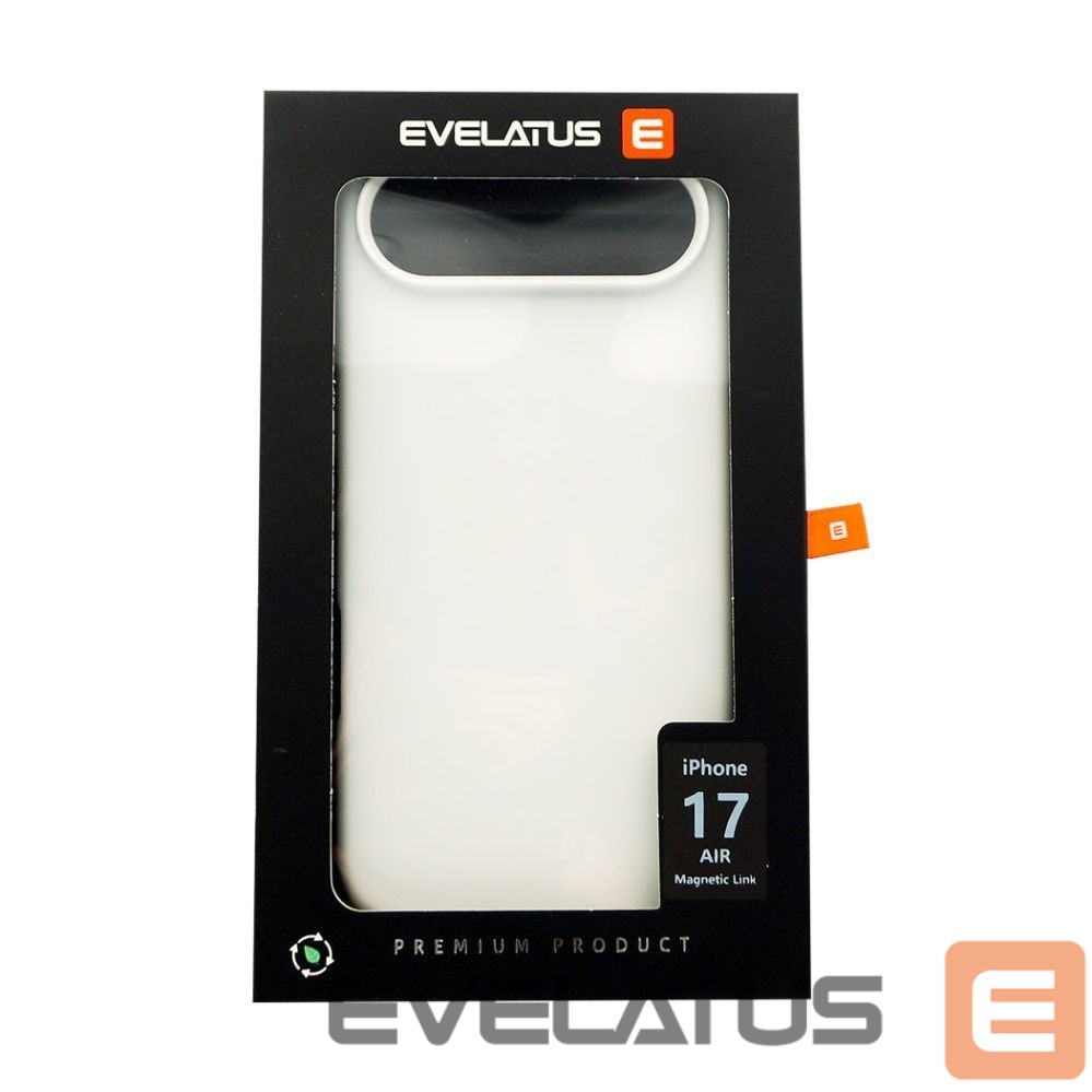 Back panel cover Evelatus Apple iPhone 17 Air Premium Magsafe Soft Touch Silicone White