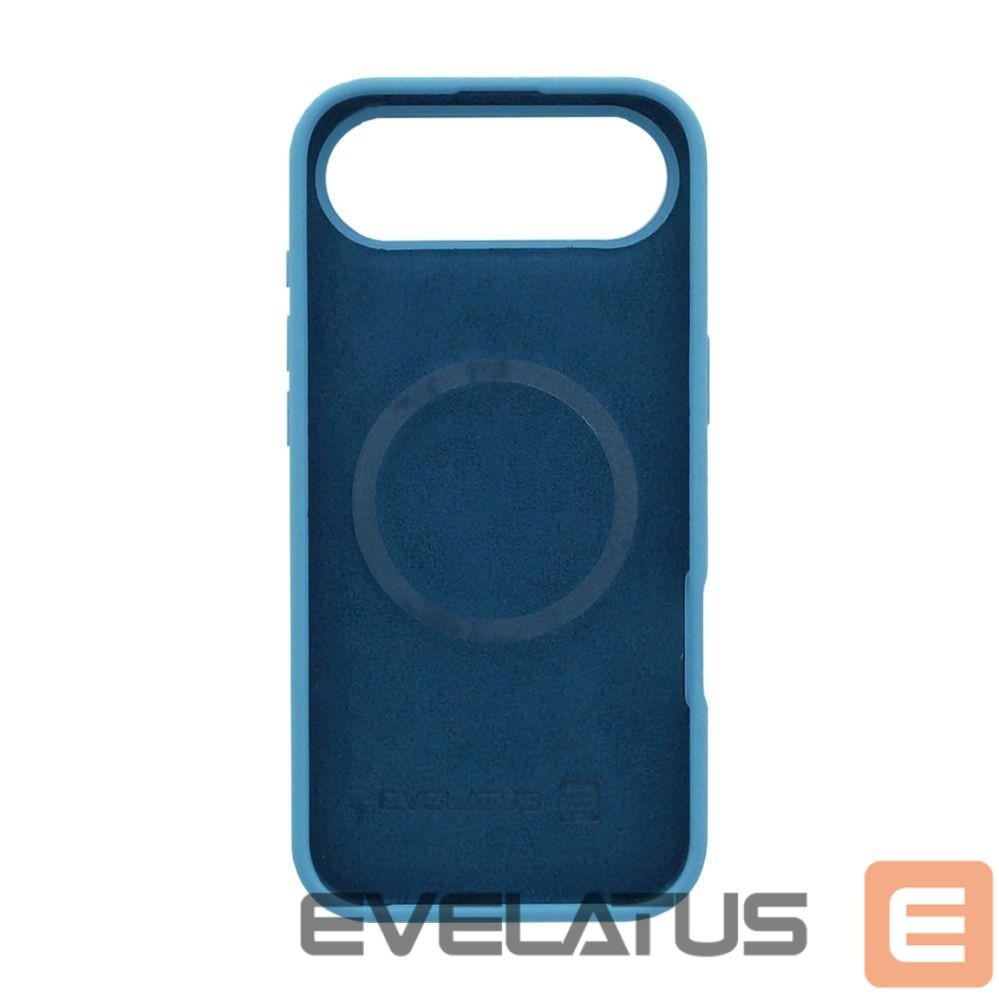 Back panel cover Evelatus Apple iPhone 17 Air Premium Magsafe Soft Touch Silicone Sky Blue