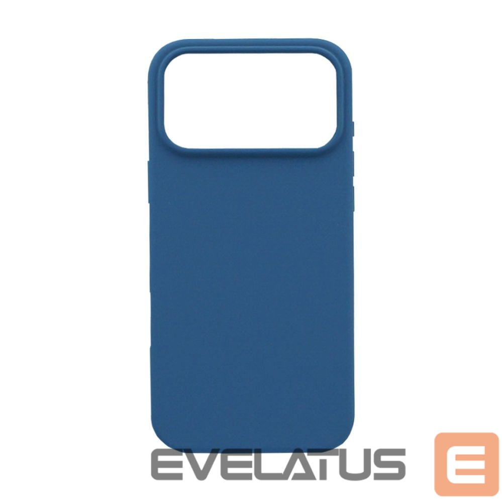 Back panel cover Evelatus Apple iPhone 17 Pro Max Premium Magsafe Soft Touch Silicone Deep Blue