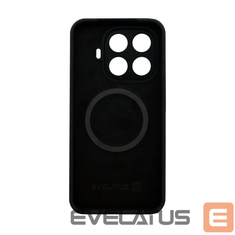 Back panel cover Evelatus Xiaomi 15T Premium Magnetic Soft Touch Silicone Black