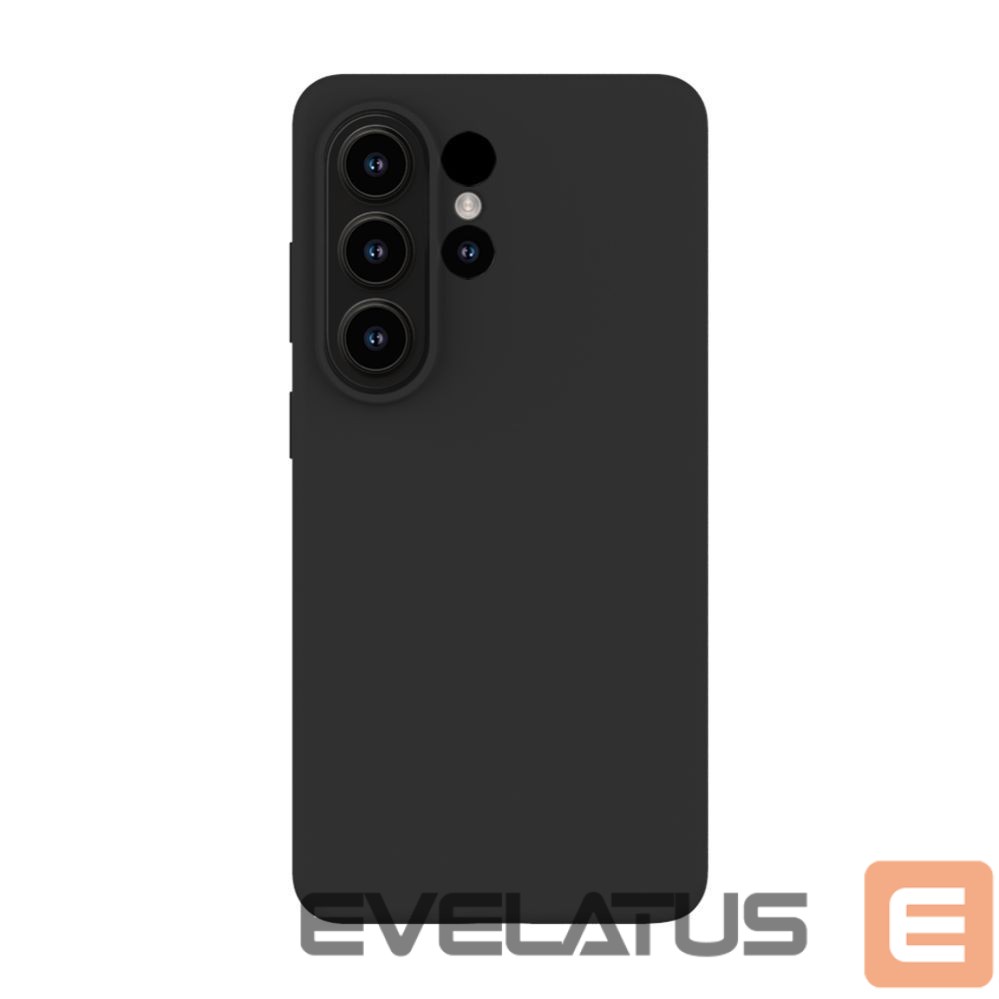 Back panel cover Evelatus Samsung Galaxy S26 Ultra Premium Magnetic Soft Touch Silicone Case Black