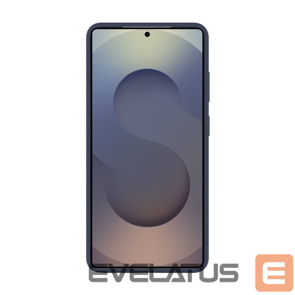 Back panel cover Evelatus Samsung Galaxy S26 Ultra Premium Magnetic Soft Touch Silicone Case Dark Blue