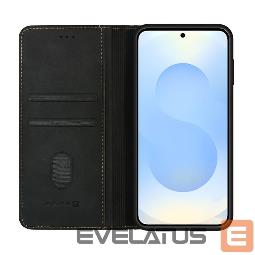 Book case Evelatus Samsung Galaxy S26 Book Case Black
