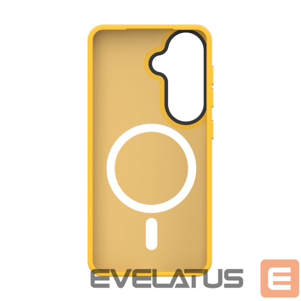 Back panel cover Evelatus Samsung Galaxy S26 Hybrid Case with Magnetic PC+TPU Orange