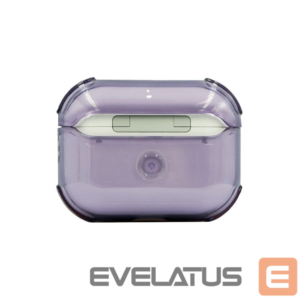 Headphone case Evelatus Apple AirPods 3 TPU Protective Case Transparent Purple