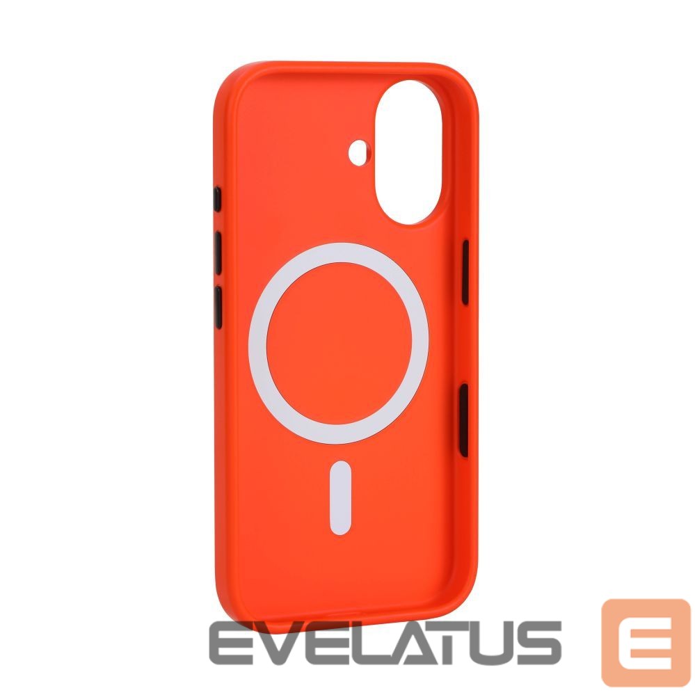 Back panel cover Evelatus Apple iPhone 16 Premium MagSafe Sandstone Case Orange