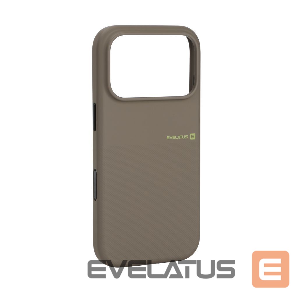 Back panel cover Evelatus Apple iPhone 17 Pro Premium MagSafe Sandstone Case Grey