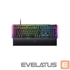 Computer keyboard Razer BlackWidow V4 Mechanical Gaming Keyboard, Green Switch, US Layout, Wired, Black