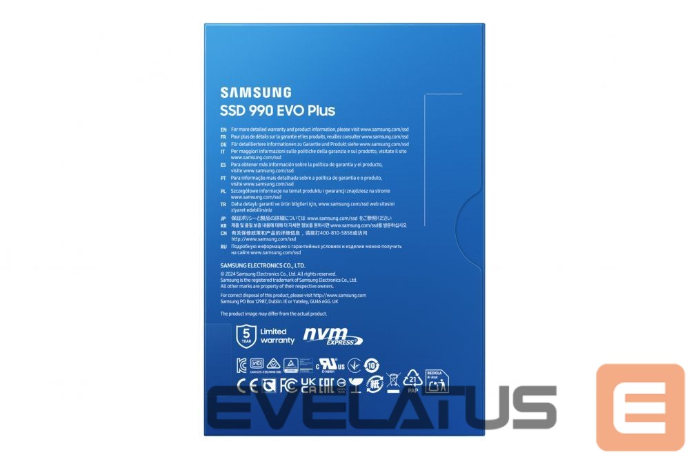 Computer components Samsung SAMSUNG SSD 990 EVO Plus 4TB M.2 NVMe