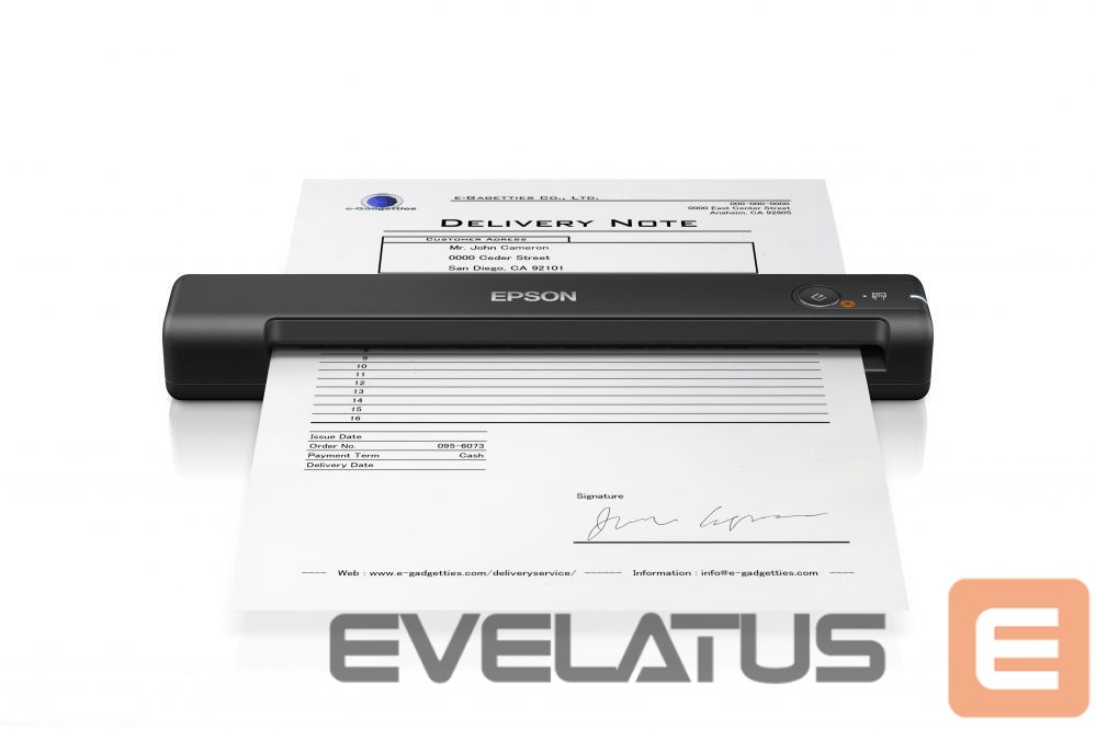 Printer EPSON Wireless Mobile Scanner WorkForce ES-50 Colour, Document