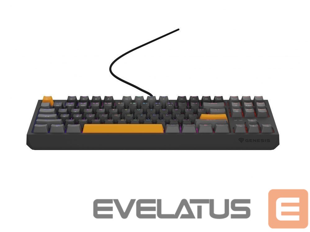 Computer keyboard Genesis THOR 230 | Mechanical Gaming Keyboard | Wired | US | Anchor Gray Positive | USB Type-A | Outemu Red