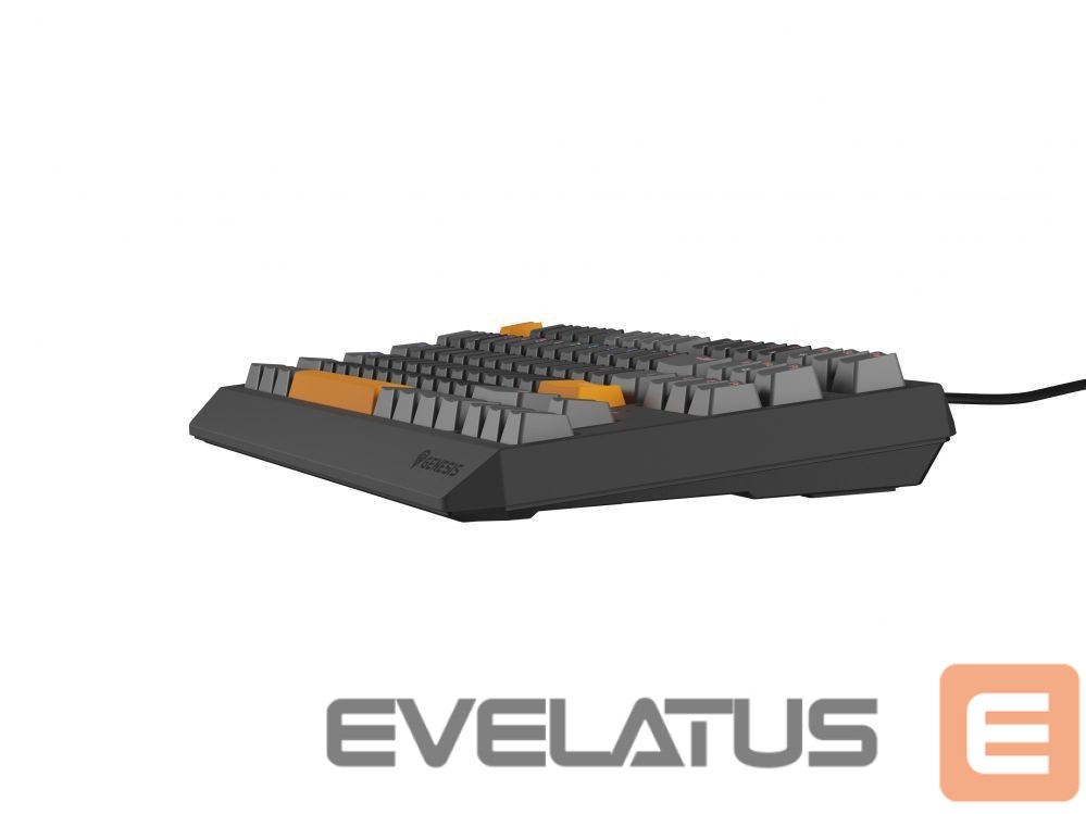 Computer keyboard Genesis THOR 230 | Mechanical Gaming Keyboard | Wired | US | Anchor Gray Positive | USB Type-A | Outemu Red