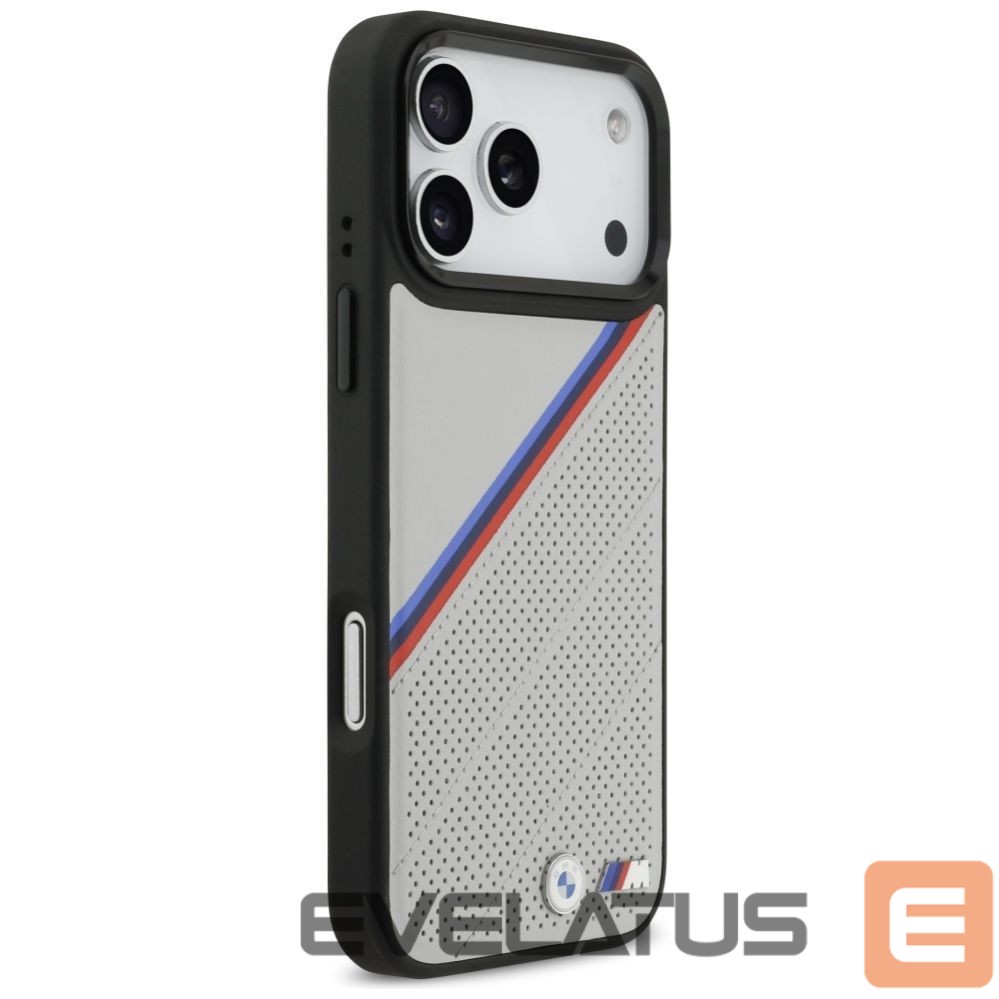 Other goods BMW BMW M Tricolor Metal Logo MagSafe Case for iPhone 17 Pro Max - Gray