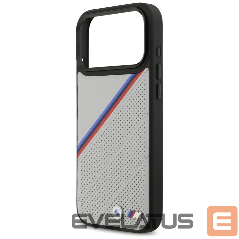 Other goods BMW BMW M Tricolor Metal Logo MagSafe Case for iPhone 17 Pro Max - Gray