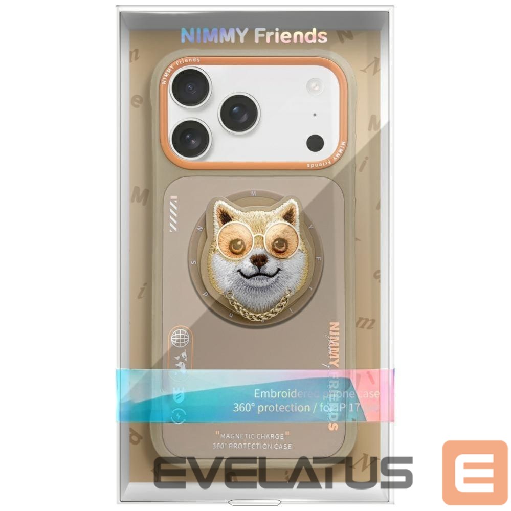 Other goods Nimmy Nimmy Glasses Cool nag MagSafe case for iPhone 17 Pro Max - beige