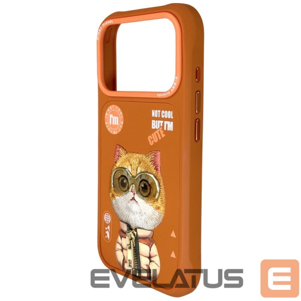Other goods Nimmy Nimmy Cool&Cute 2.0 Cat Case for iPhone 17 Pro Max - Orange