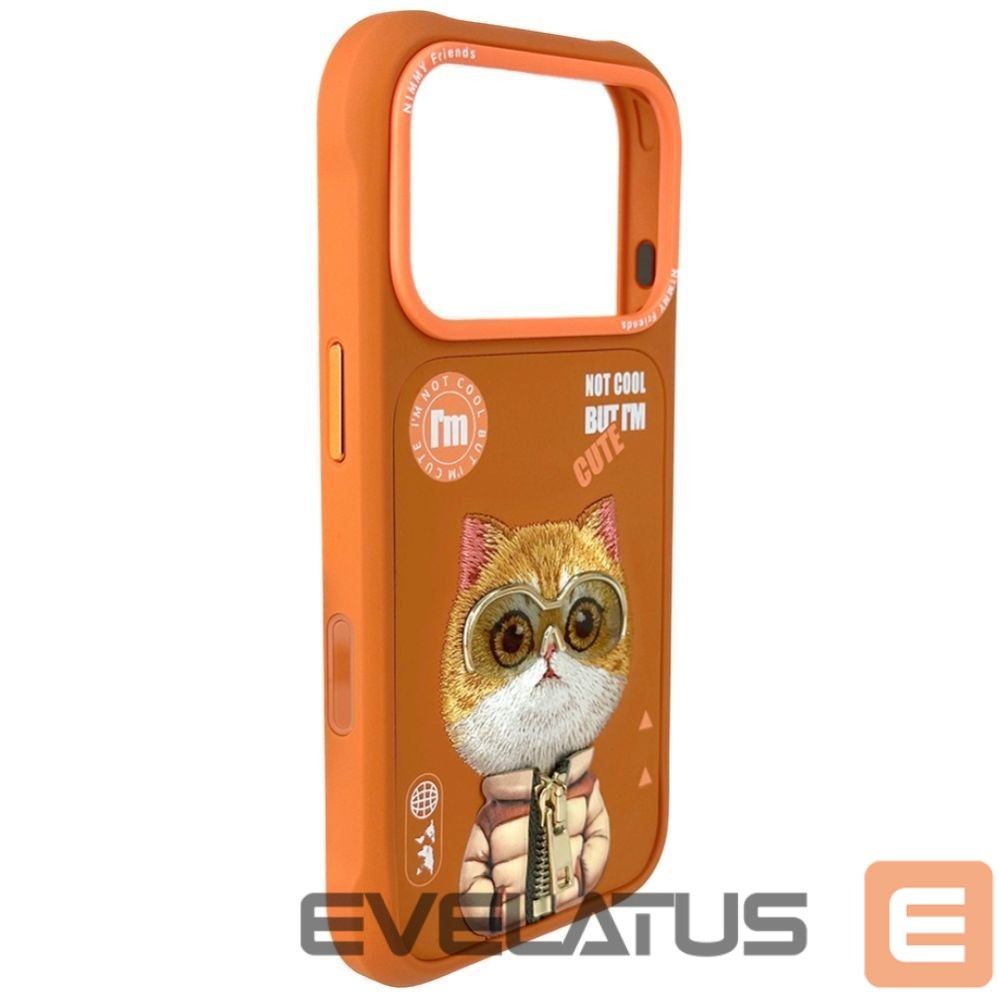 Other goods Nimmy Nimmy Cool&Cute 2.0 Cat Case for iPhone 17 Pro Max - Orange