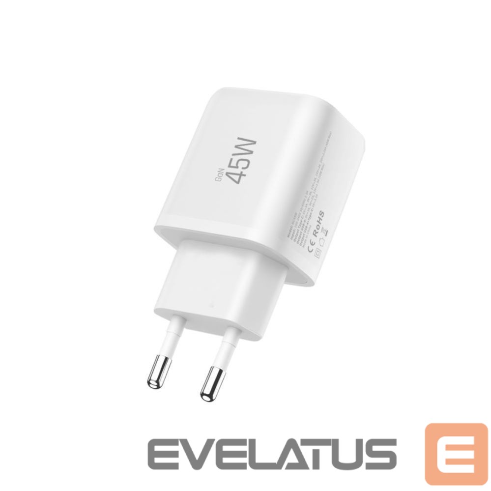 Other goods Tech-Protect Tech-Protect NCA45W-GAN 2-Port USB-C / USB-A 45W Wall Charger - White