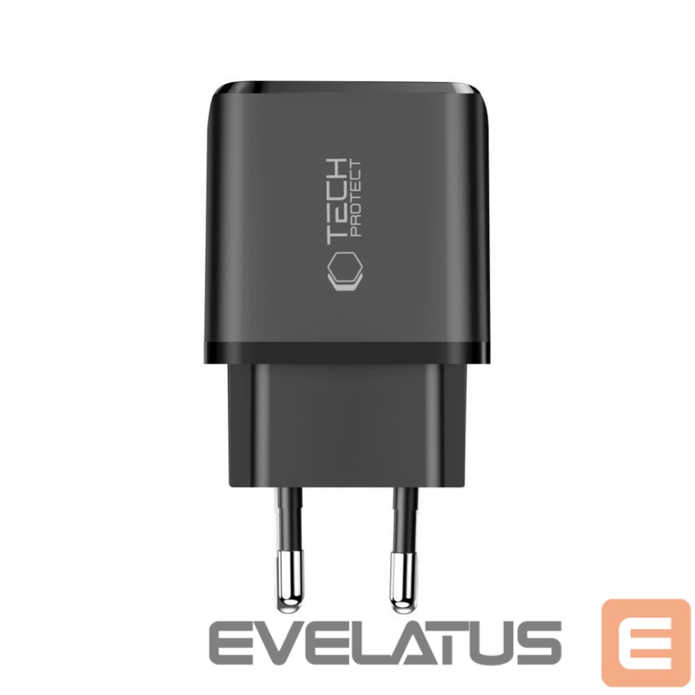 Other goods Tech-Protect Tech-Protect NCA45W-GAN 2-Port USB-C / USB-A 45W Wall Charger - Black