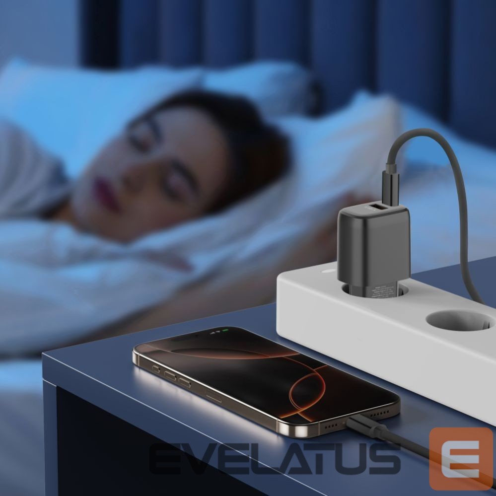 Other goods Tech-Protect Tech-Protect NCA45W-GAN 2-Port USB-C / USB-A 45W Wall Charger - Black
