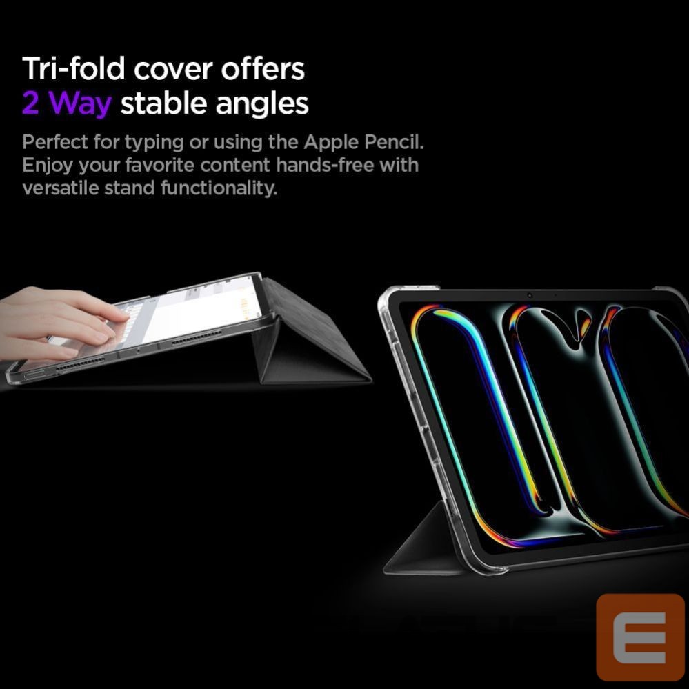 Other goods Spigen Spigen Liquid Air Folio Case for iPad Pro 11” (2024) iPad Pro 11” (2025) - Black
