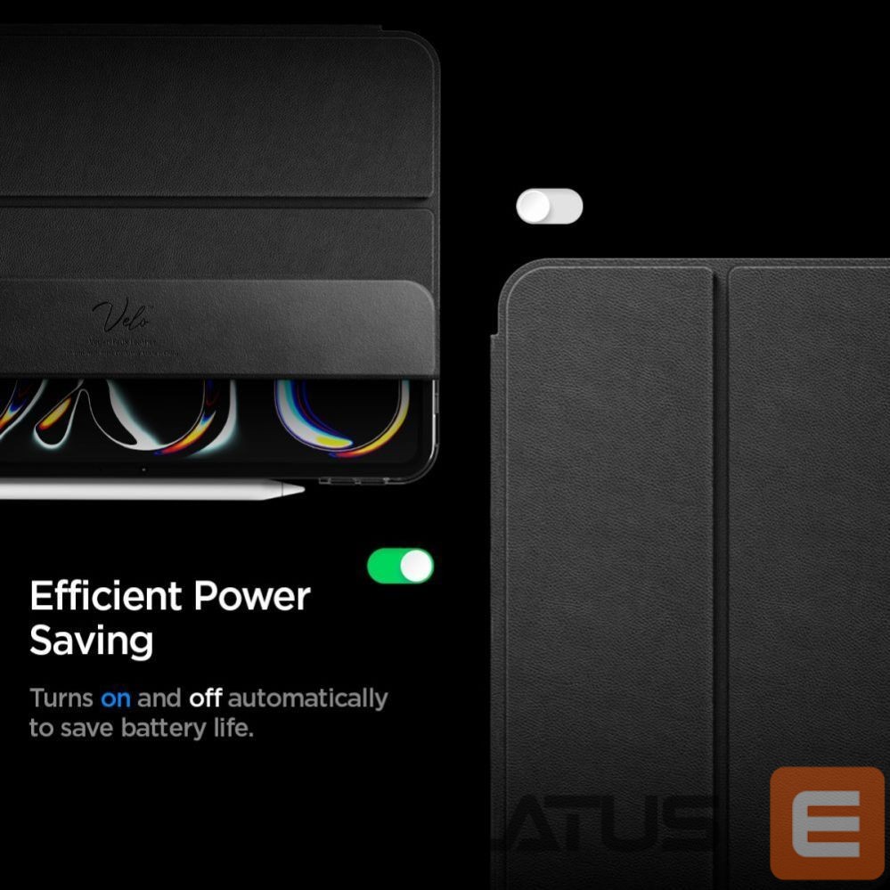Other goods Spigen Spigen Liquid Air Folio Case for iPad Pro 11” (2024) iPad Pro 11” (2025) - Black