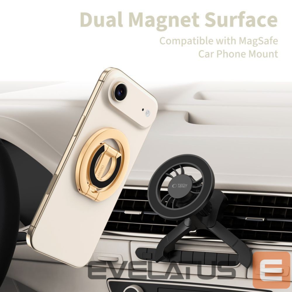 Other goods Tech-Protect Tech-Protect MMR400 Lamano Magnetic Ring for Phone - Gold