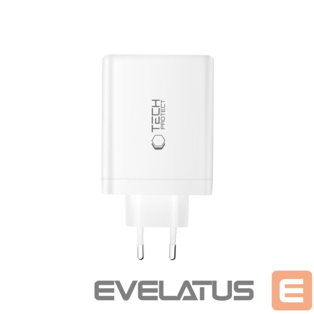 Other goods Tech-Protect Tech-Protect NC120W-GAN 4-Port 120W Wall Charger - White