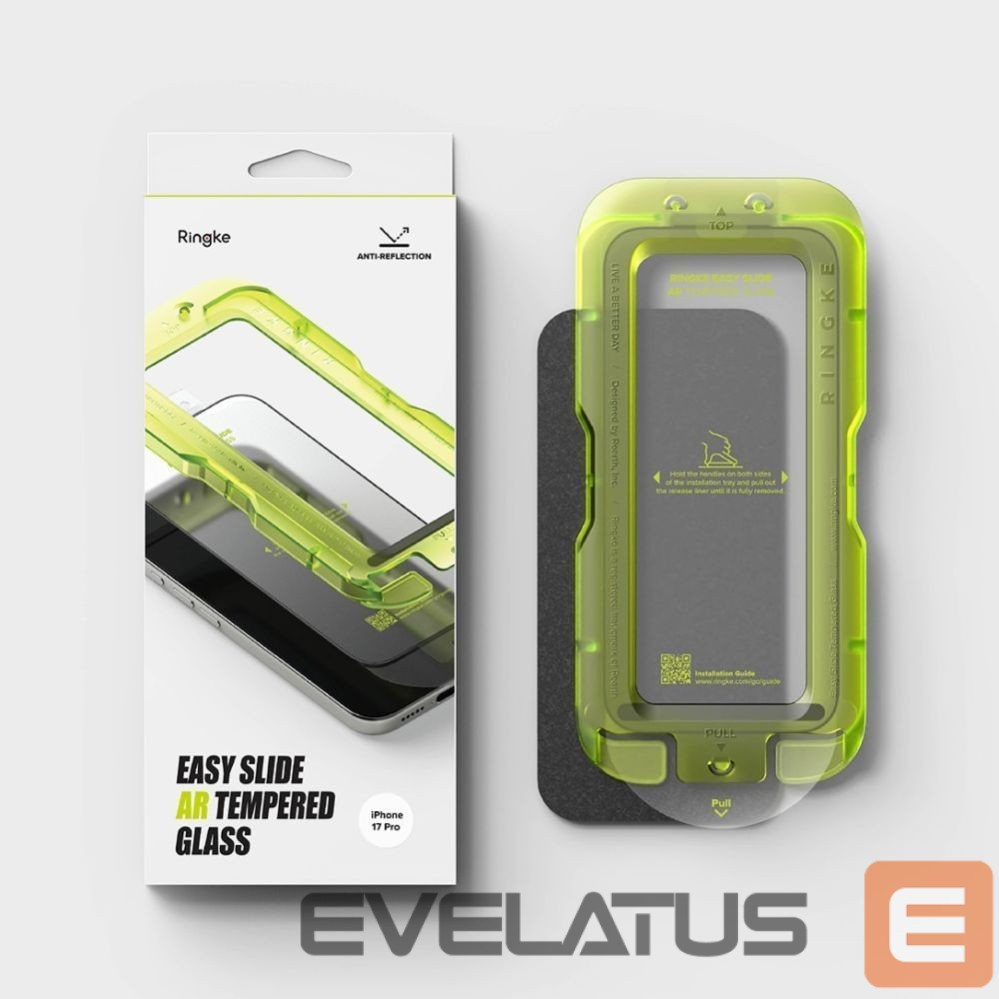 Other goods Ringke Ringke Easy Slide Anti Reflective Tempered Glass for iPhone 17 Pro