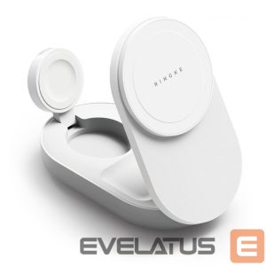Other goods Ringke  Ringke QI2.2 25W 3in1 Magnetic MagSafe Inductive Charger - White 