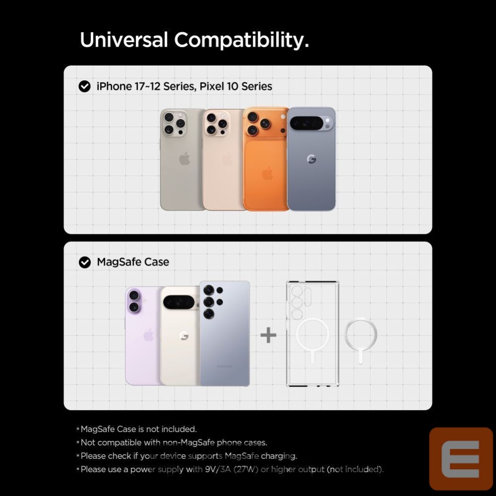 Other goods Spigen Spigen EV15MAQ Essential Qi2 MagSafe Car Air Vent Holder - Black