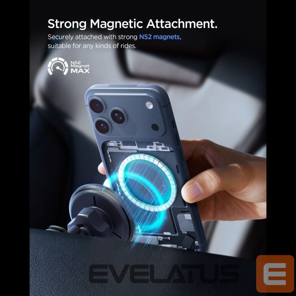 Other goods Spigen Spigen EV15MAQ Essential Qi2 MagSafe Car Air Vent Holder - Black